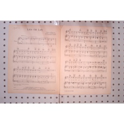 1936 - The show is on little old lady - Sheet Music