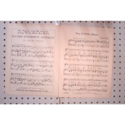 1921 - Say it with music Irving Berlins music box review - Sheet Music