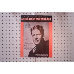 1931 - Good night sweetheart Rudy Valley - Sheet Music
