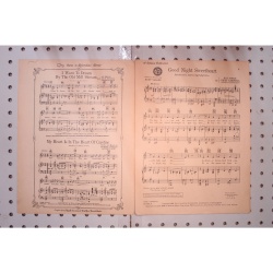 1931 - Good night sweetheart Rudy Valley - Sheet Music