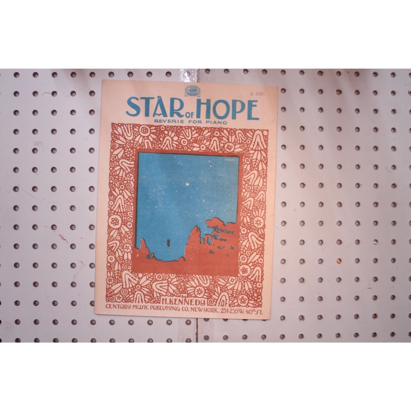 1902 - Star of Hope reverie for piano - Sheet Music