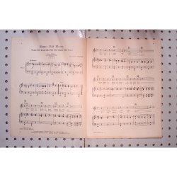 1929 - Same old moon same old June - Sheet Music
