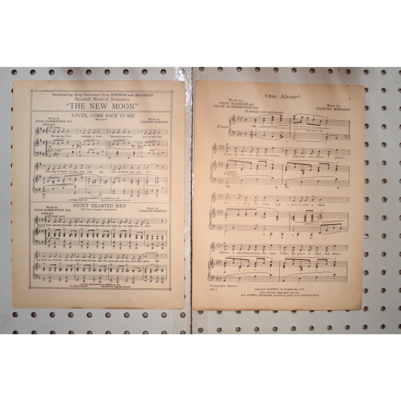 1926 - The desert song Schwab and Mandels - Sheet Music