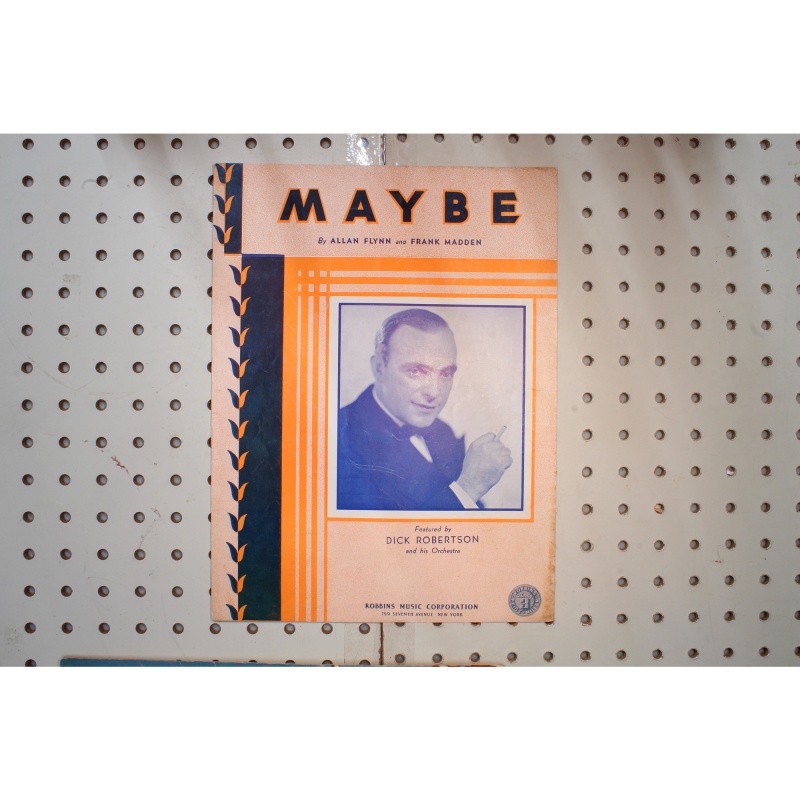 1935 - Maybe Dick Robertson - Sheet Music