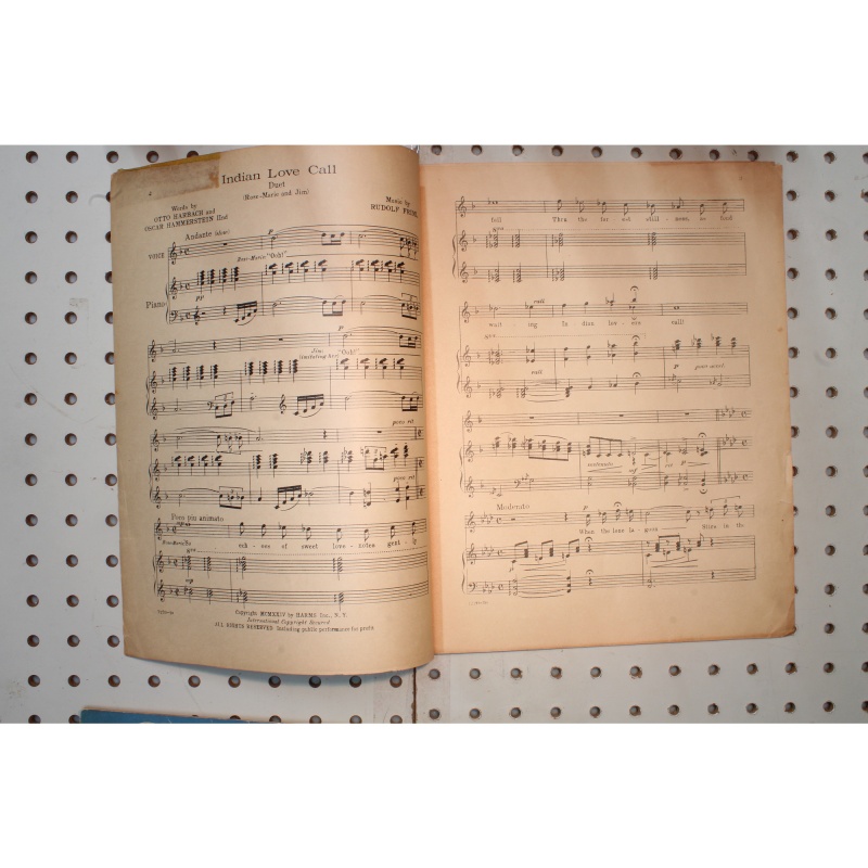 1924 - Rose marie Hammerstein - Sheet Music