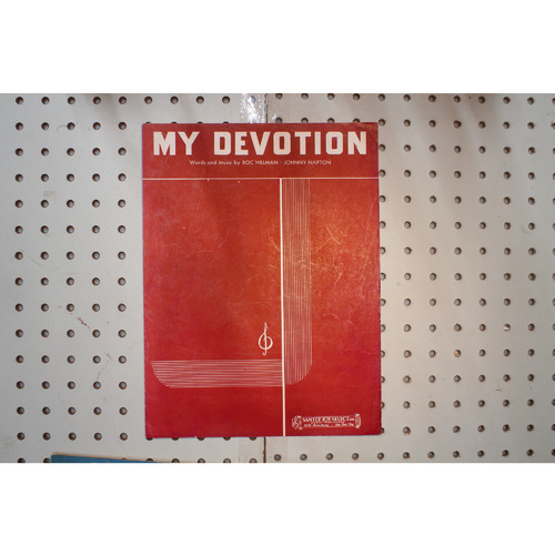 1942 - My devotion - Sheet Music
