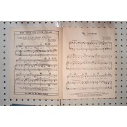 1942 - My devotion - Sheet Music