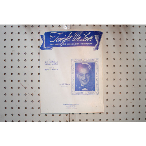 1941 - Tonight we love - Sheet Music