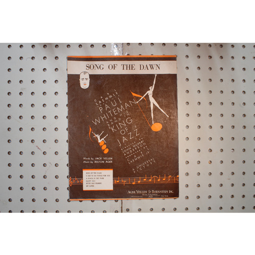 1930 - Son of the Dawn King of Jazz - Sheet Music