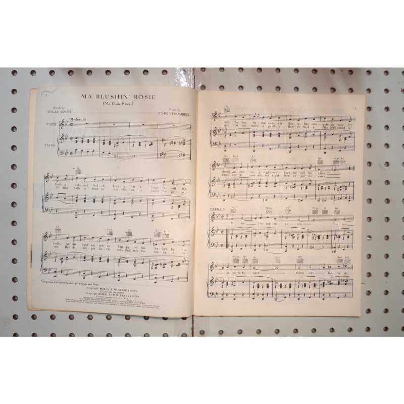 1900 - Witmark hits through the years - Sheet Music