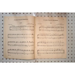 1946 - Everywhere Christmas carols Richard Harding - Sheet Music