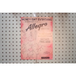 1947 - Money isnt everything allegro - Sheet Music