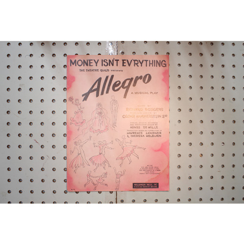 1947 - Money isnt everything allegro - Sheet Music