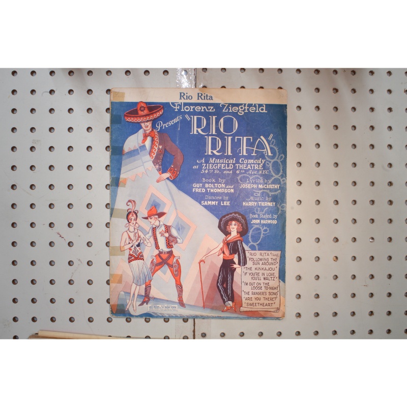 1926 - Rio Rita FLorenz Ziegfeld - Sheet Music