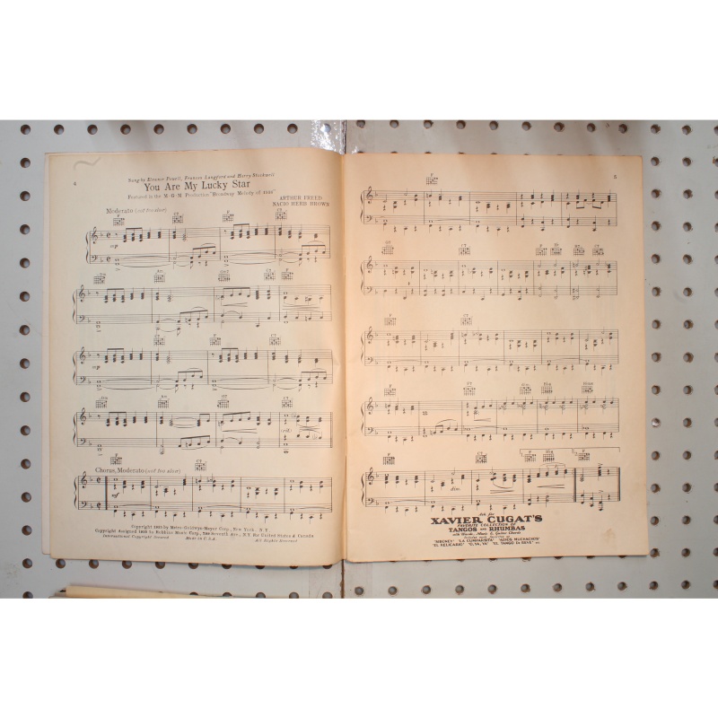 1930's - Hollywood dance folio number 13 talking pictures - Sheet Music