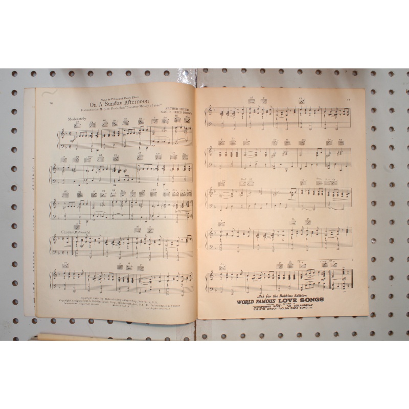 1930's - Hollywood dance folio number 13 talking pictures - Sheet Music