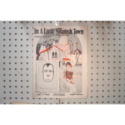 1926 - In a little Spanish town - Sheet Music