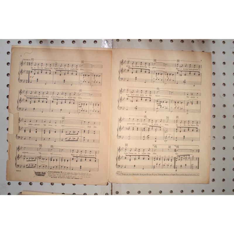 1926 - In a little Spanish town - Sheet Music