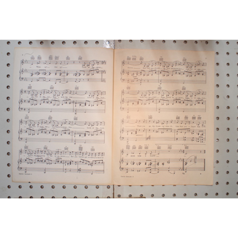 1942 - Sunrise Serenade Glen Gray - Sheet Music