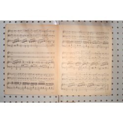 1895 - A dream JC Bartlett - Sheet Music