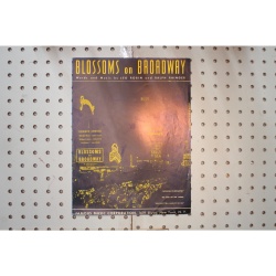 1937 - Blossoms on Broadway - Sheet Music
