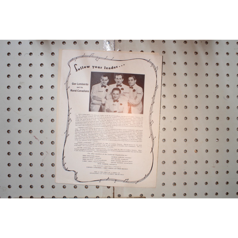 1937 - Blossoms on Broadway - Sheet Music