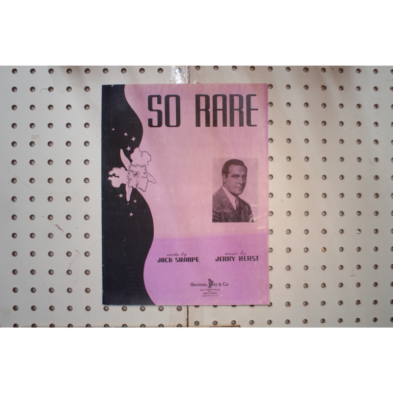 1937 - So rare  - Sheet Music
