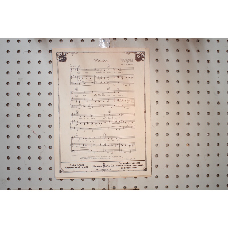 1937 - So rare  - Sheet Music