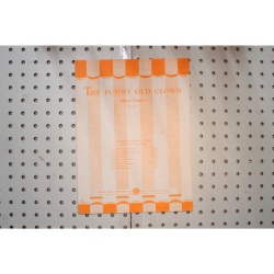 1942 - The funny old clown - Sheet Music