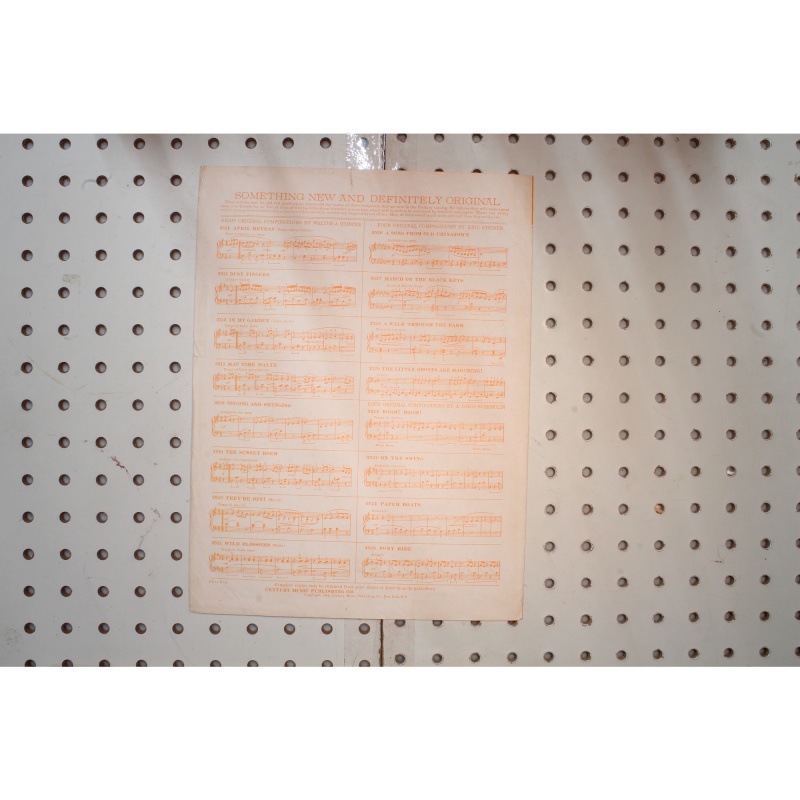 1942 - The funny old clown - Sheet Music