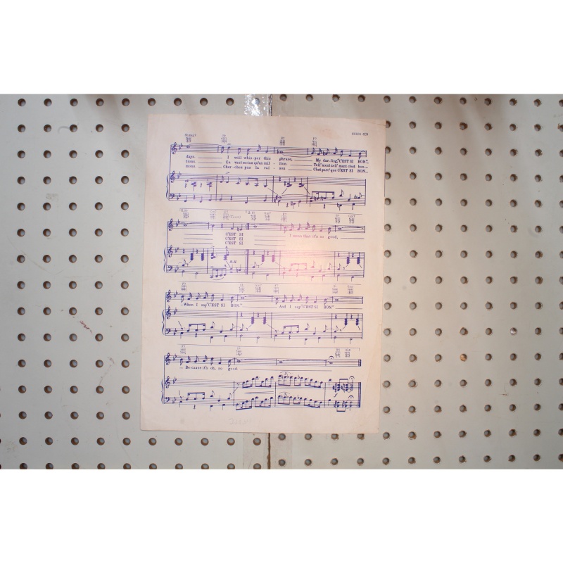 1963 - Cest Si Bon Eartha Kitt - Sheet Music