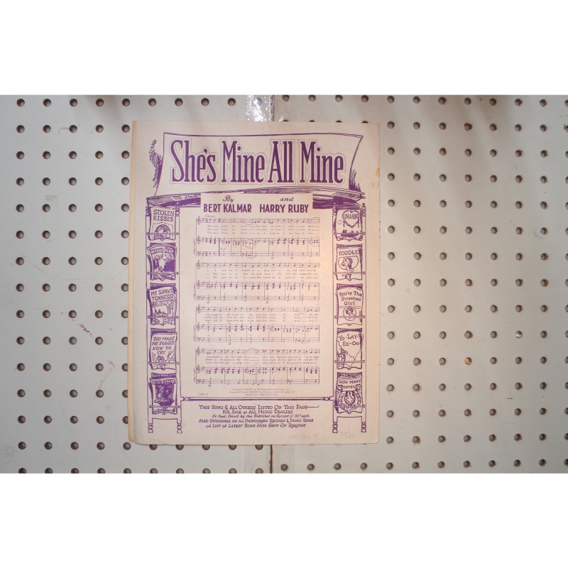 1921 - My sunny Tennessee - Sheet Music