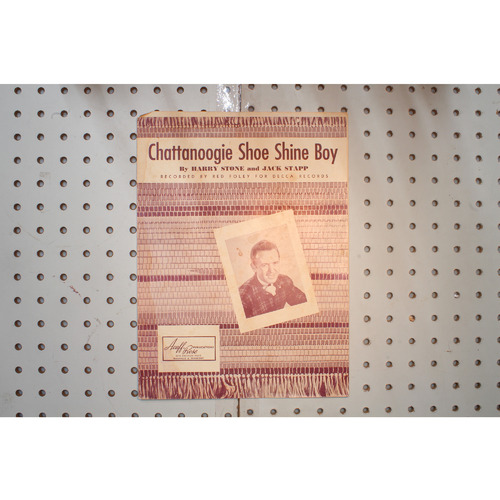 1950 - Chattanoogie the shoeshine boy - Sheet Music