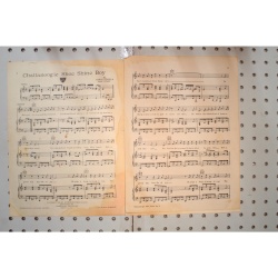 1950 - Chattanoogie the shoeshine boy - Sheet Music