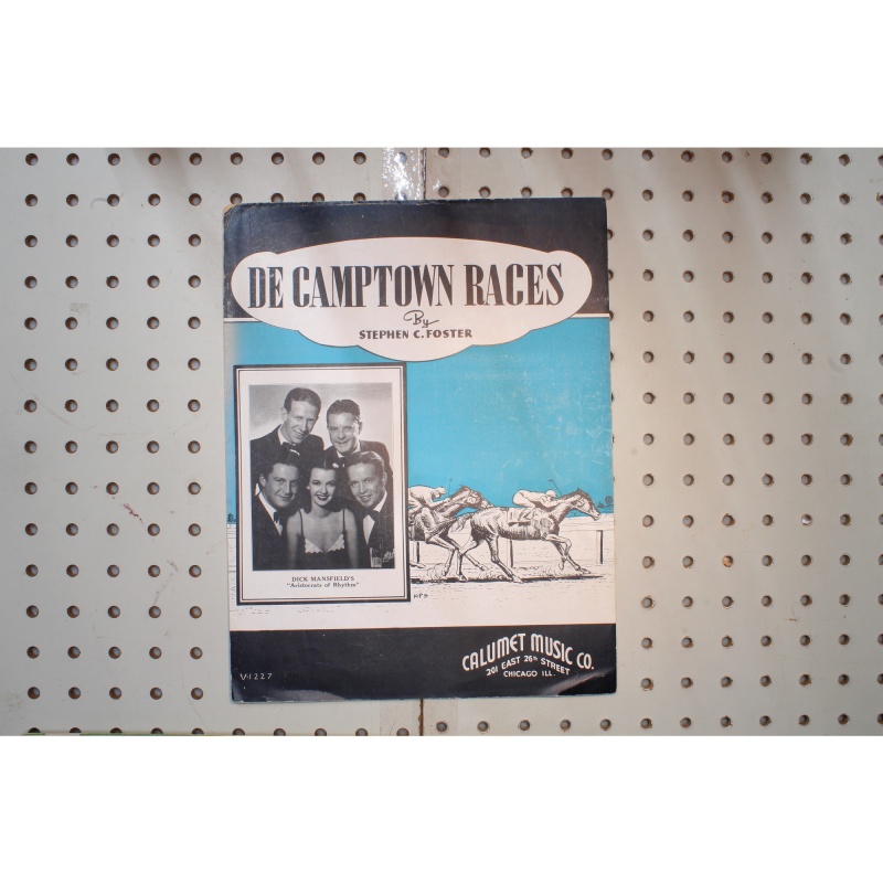 1940 - De Camptown races - Sheet Music
