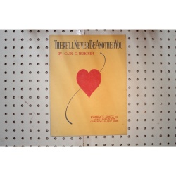 1927 - Therell never be another you - Sheet Music