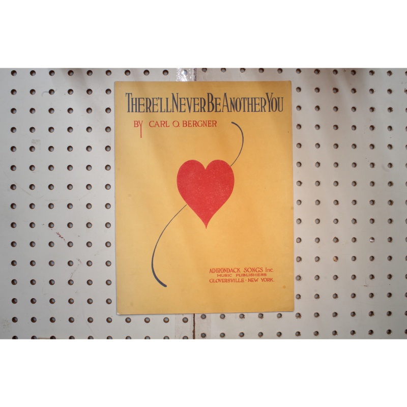 1927 - Therell never be another you - Sheet Music