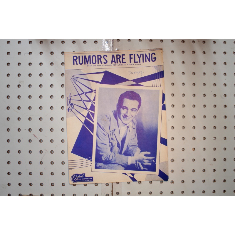 1946 - Rumors are flying - Sheet Music