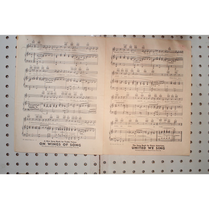 1942 - Ive heard that song before - Sheet Music