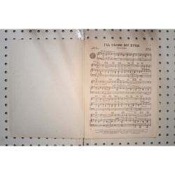 1946 - Ill close my eyes - Sheet Music
