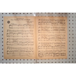 1944 - That feeling in the moonlight Perry Como - Sheet Music
