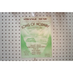 1944 - Song of Norway strange music - Sheet Music