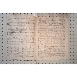 1947 - Sitting by the window Dinah shore - Sheet Music