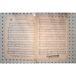 1939 - Ill pray for you blue Barron - Sheet Music