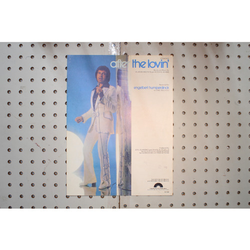 1974 - After the Loven Engelbert Humperdinck - Sheet Music