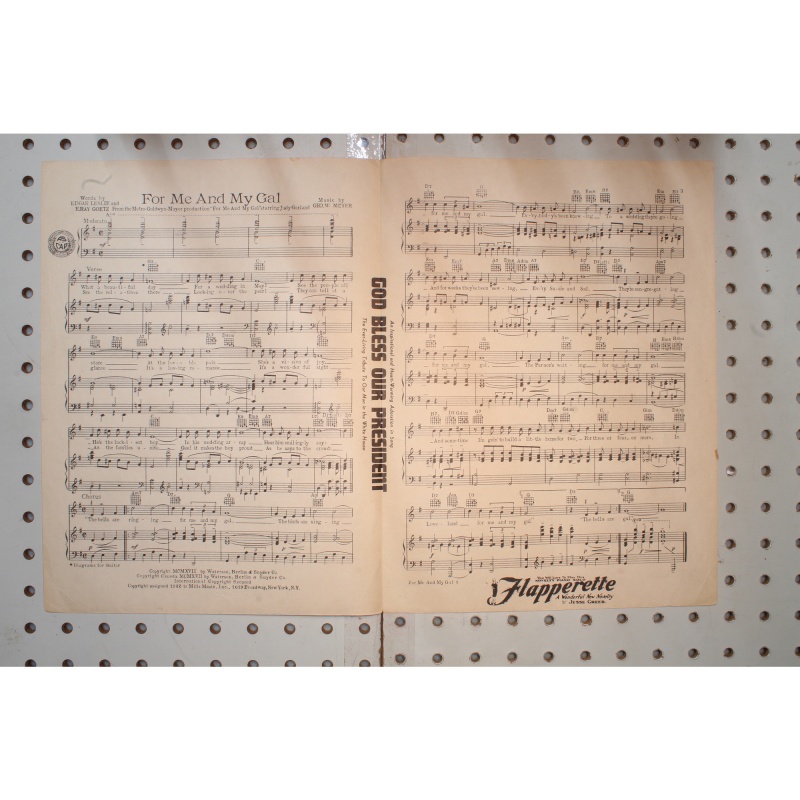 1942 - For me and my gal Judy Garland - Sheet Music