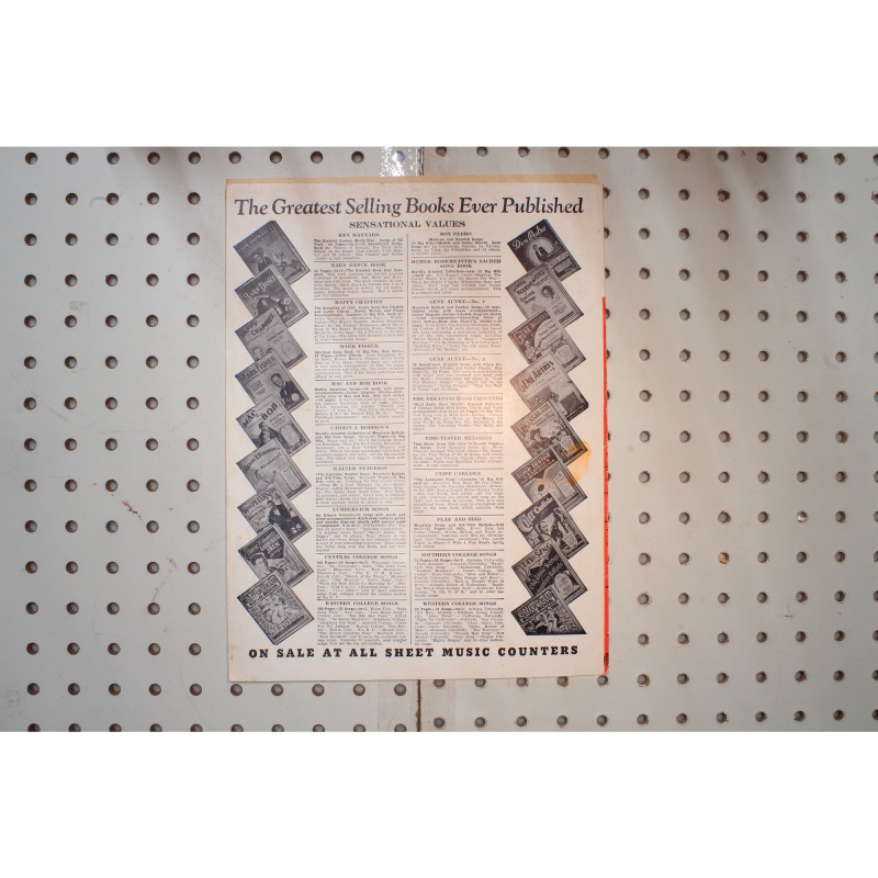 1935 - Birmingham Jail - Sheet Music