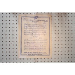 1927 - Among my souvenirs - Sheet Music