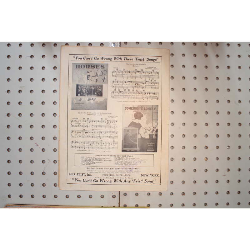 1926 - Barcelona - Sheet Music