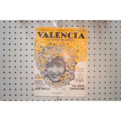 1920 - Valencia a song of Spain - Sheet Music
